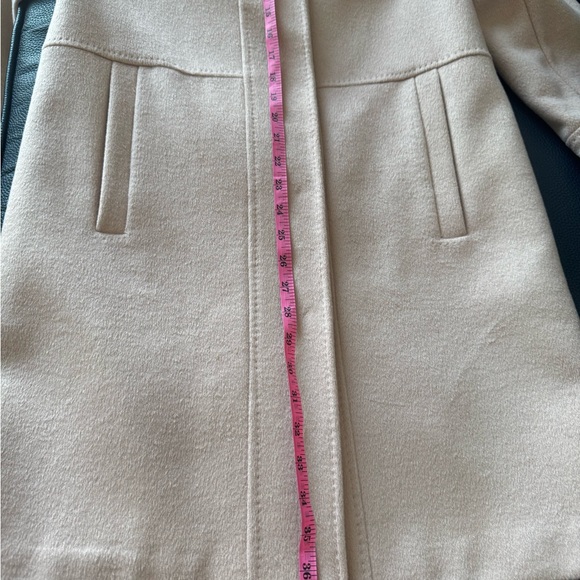 Kenneth Cole Women's Blush Trench Coat with Faux Fur Collar - Picture 8 of 8